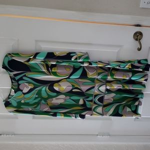 Modern Print Dress